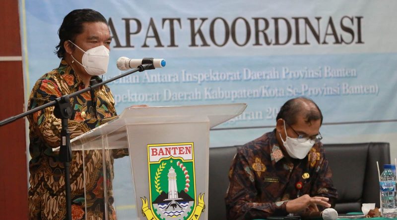 Pj. Gubernur Banten Al Muktabar Mengajak Inspektorat Kabupaten/Kota Memastikan Agenda Reformasi Birokrasi